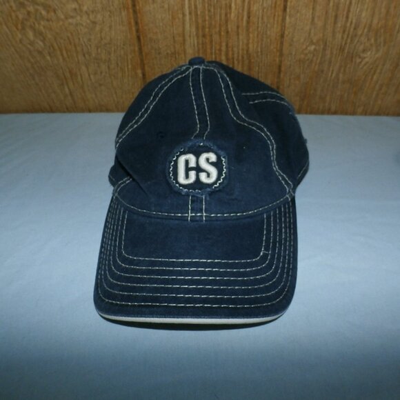 Authentic Cutty Sark Blended Scotch Whisky Men's Blue Denim Logo Baseball Hat - Picture 1 of 11